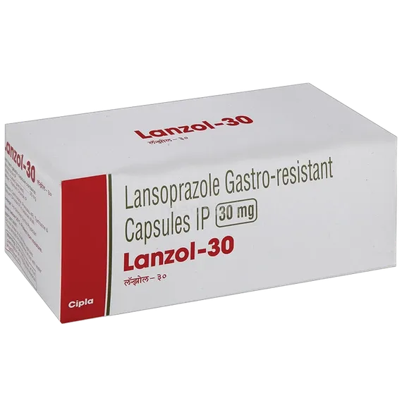 lanzol 30mg capsule 10's